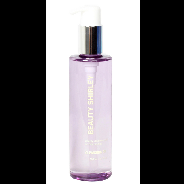 BLCS25008 Premium 200ml Cleansing Oil in Glossy Bottle with Silver Pump