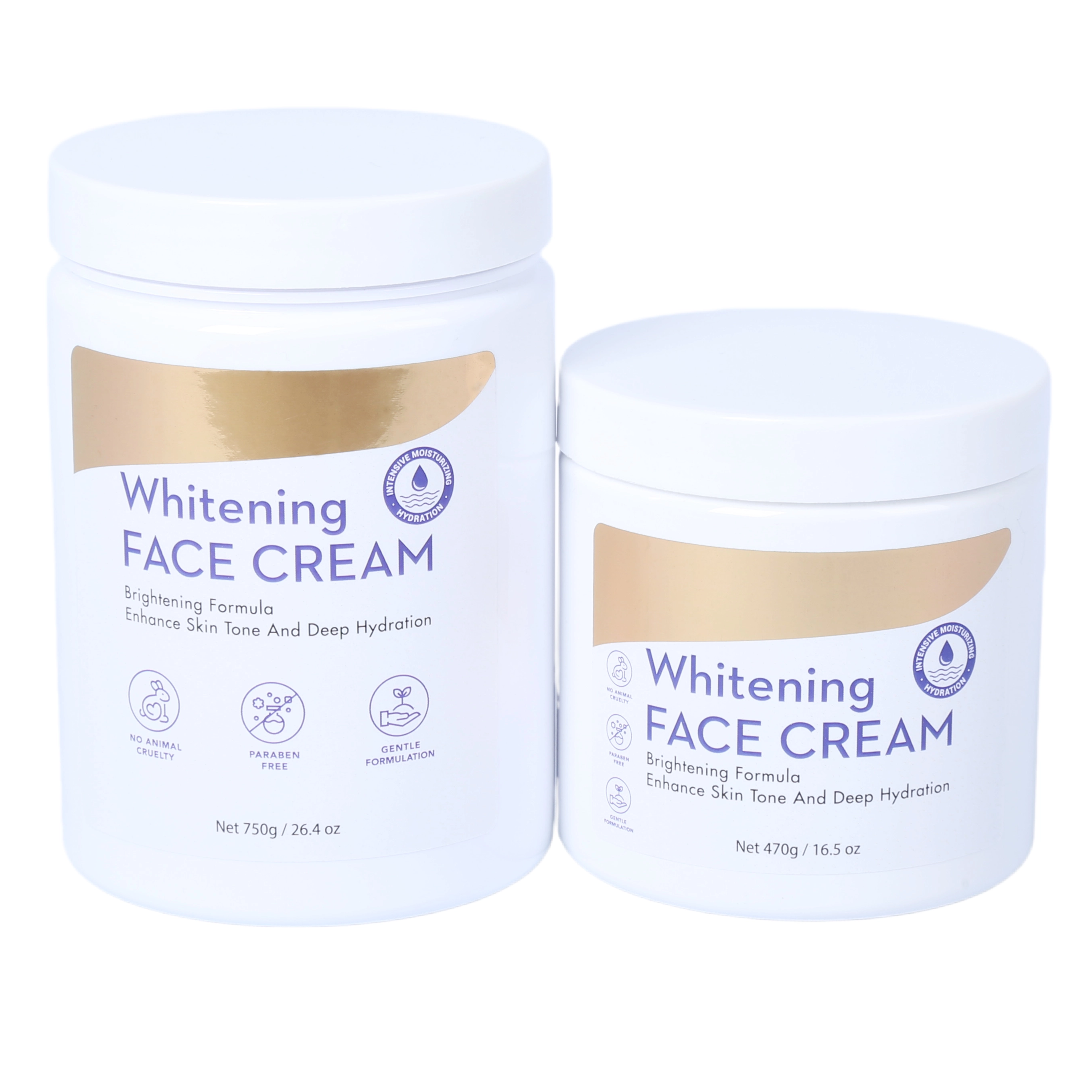 BLES26023 750g Large Capacity Whitening Face Cream – Deep Hydration