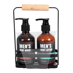BL25009-FM Men Gift Set Kit Body Wash Shower Gel Body Lotion Bodycare