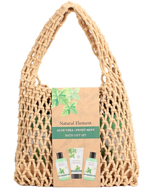 BL25010-NA Nature Bath Set Body Wash Bubble Bath Body Lotion