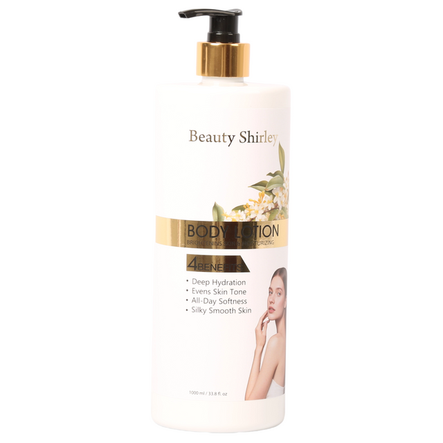 BLES26009 1000ml Hydrating Shower Gel White Bottle Bulk Size