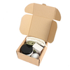 BL25015-NA Nature Bath Set Body Butter Bath Bomb Bar Soap Hair Band Hand Towel