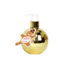 BLCM25002 Premium 320ml Hand Wash in Luxury Electroplate Bottle with Metal Gold Pump
