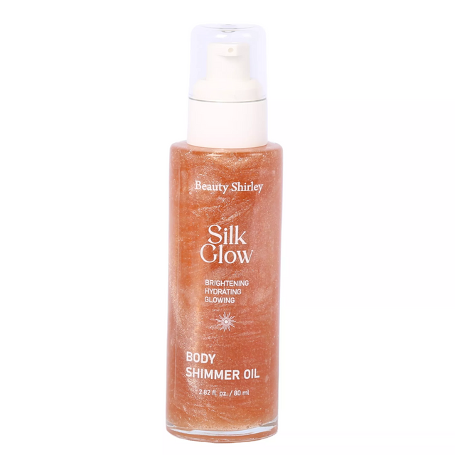 BLES26016 80ml Sunkissed Bronze Body Shimmer Oil – For Radiant & Tanned Skin