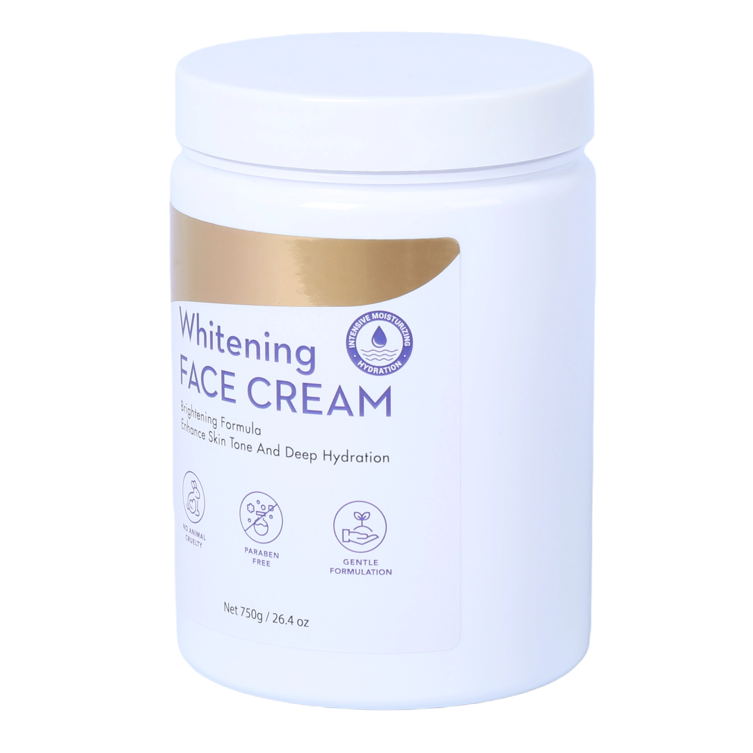 BLES26023 750g Large Capacity Whitening Face Cream – Deep Hydration