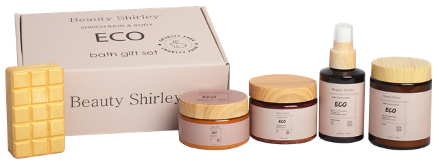 BLEO25005 Ultimate Spa Experience Gift Set with Wood Print Design