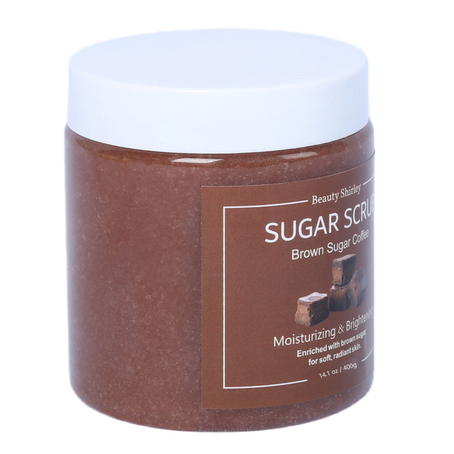 BLES26032 400g Brown Sugar Coffee Scrub – For Soft, Radiant Skin
