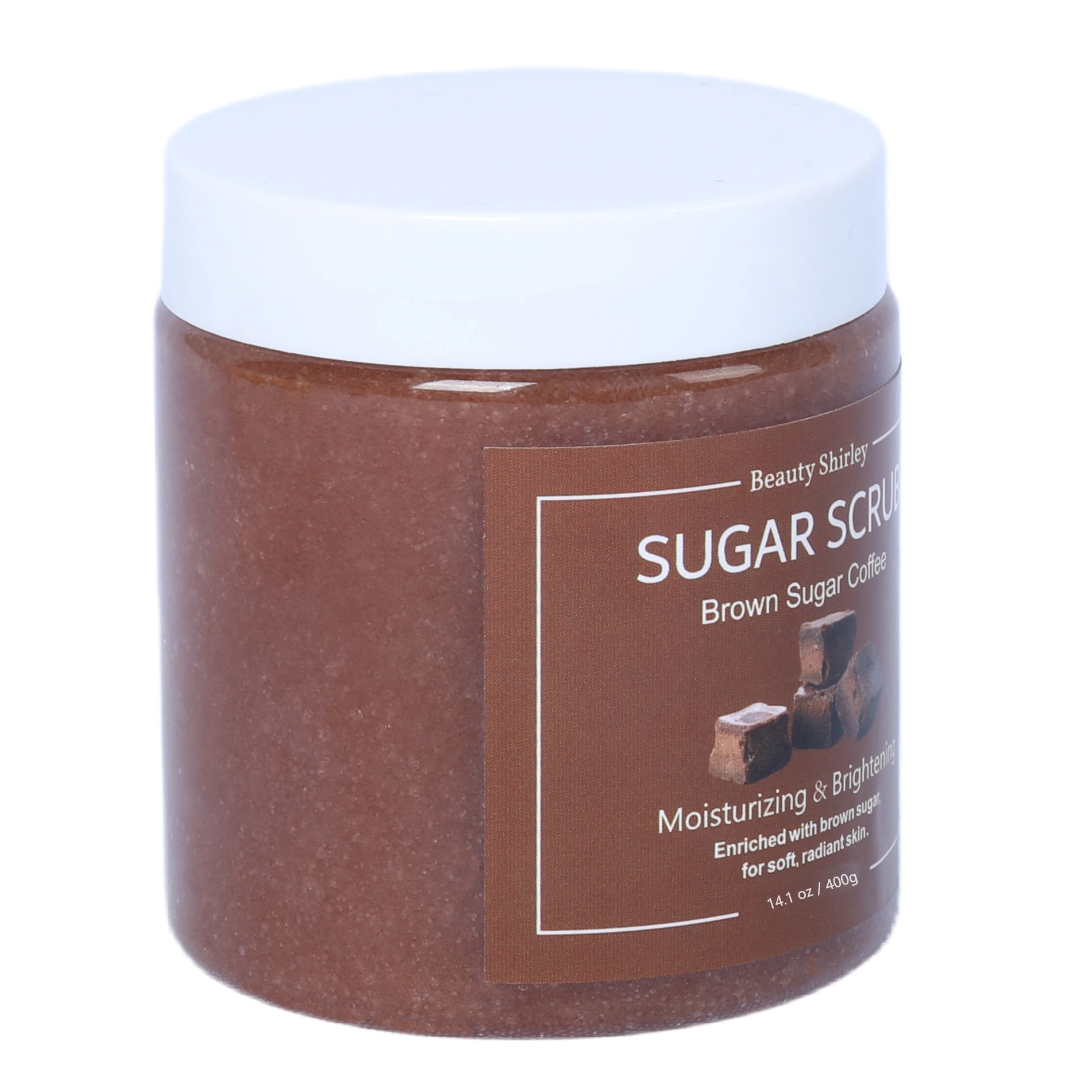 BLES26032 400g Brown Sugar Coffee Scrub – For Soft, Radiant Skin
