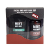 BL25010-FM Men Gift Set Kit Body Wash Shower Gel Bath Salt Bodycare