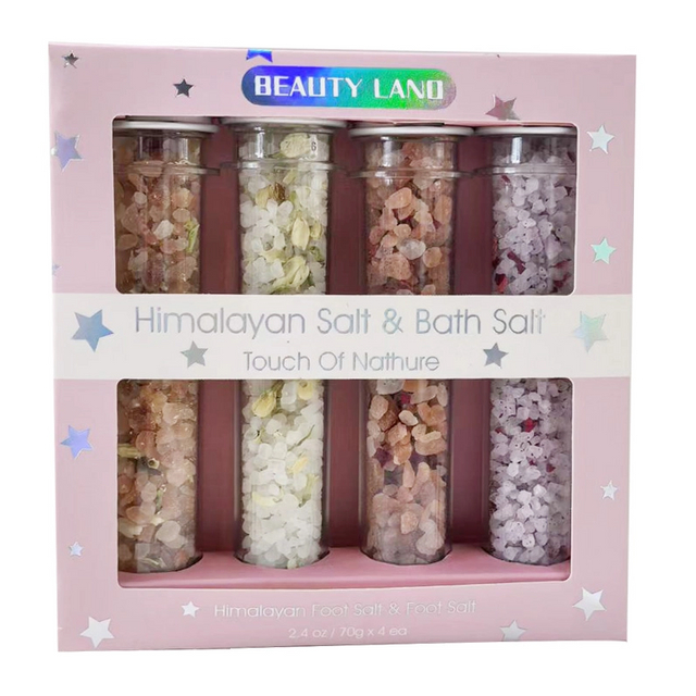 BL25028-PC 4*70g Bath Salt Bath Products Relaxing