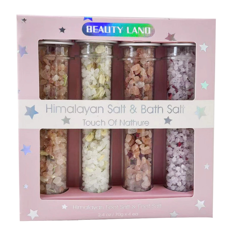 BL25028-PC 4*70g Bath Salt Bath Products Relaxing
