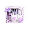 BL25008- LA Lavender Bath Set Foot Lotion Foot Wash Body Oil Bath Bomb Slippers