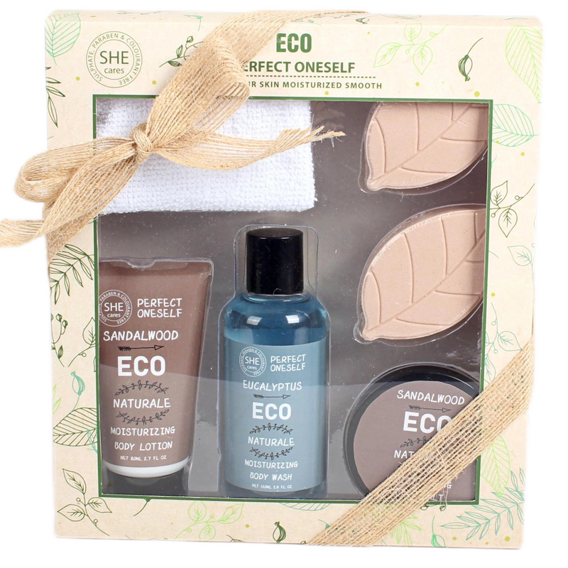 BL25012-ECO Bath Set Body Wash Body Lotion Shower Gel Bath Salt Bath Bomb