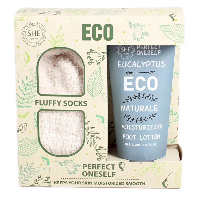 BL25015-ECO Bath Set Foot Lotion Socks