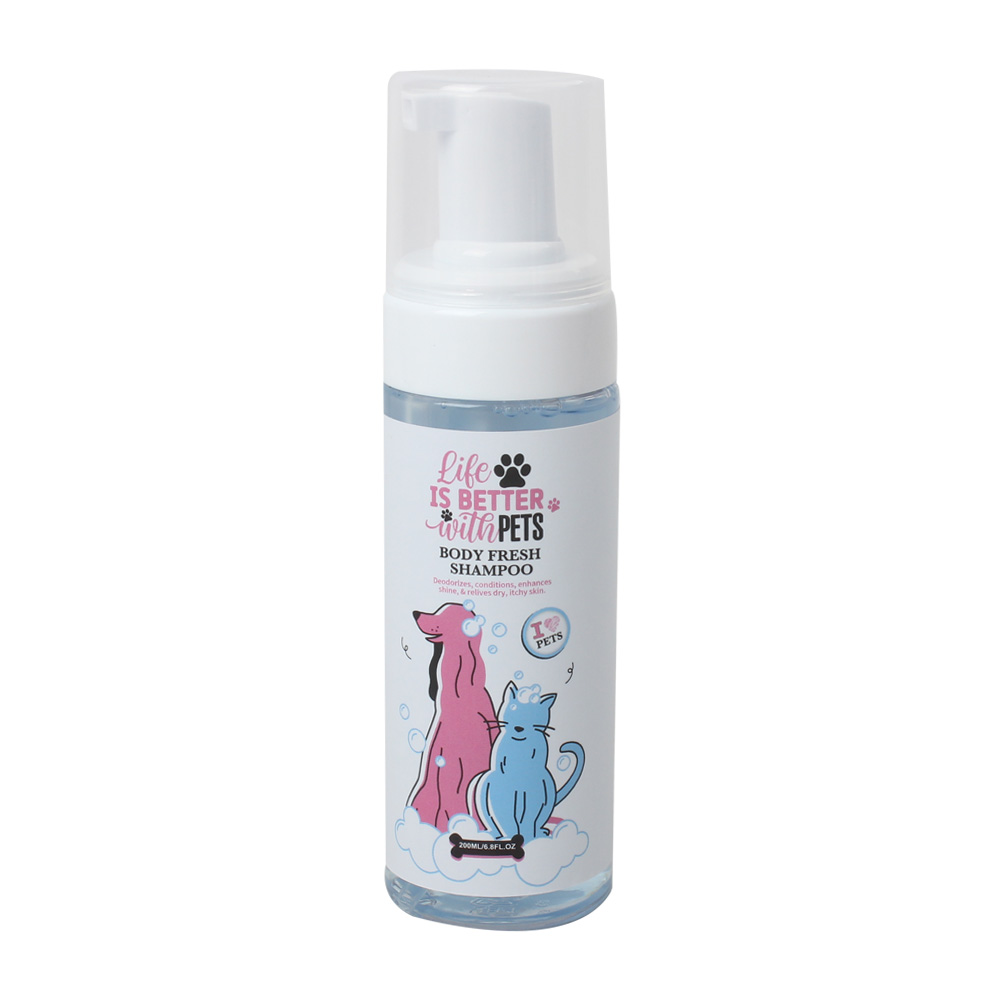 BL25008-PET 200ml Gentle Pet Foam Shampoo – Nourishing & Refreshing