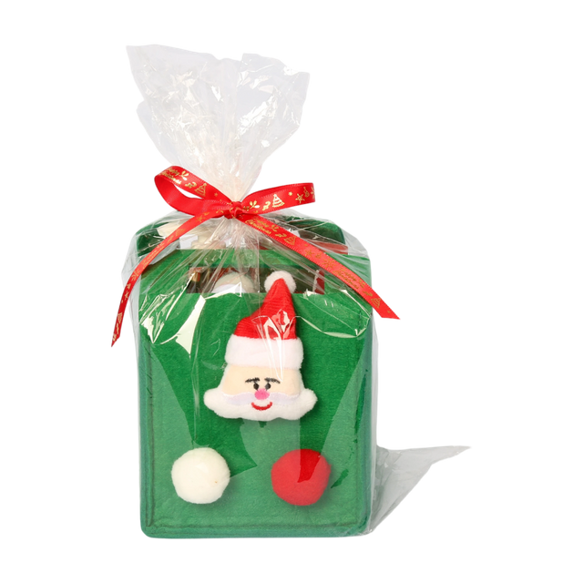 BLHS25017 Complete Holiday Bath Collection with Snowman Sponge and Santa Bag