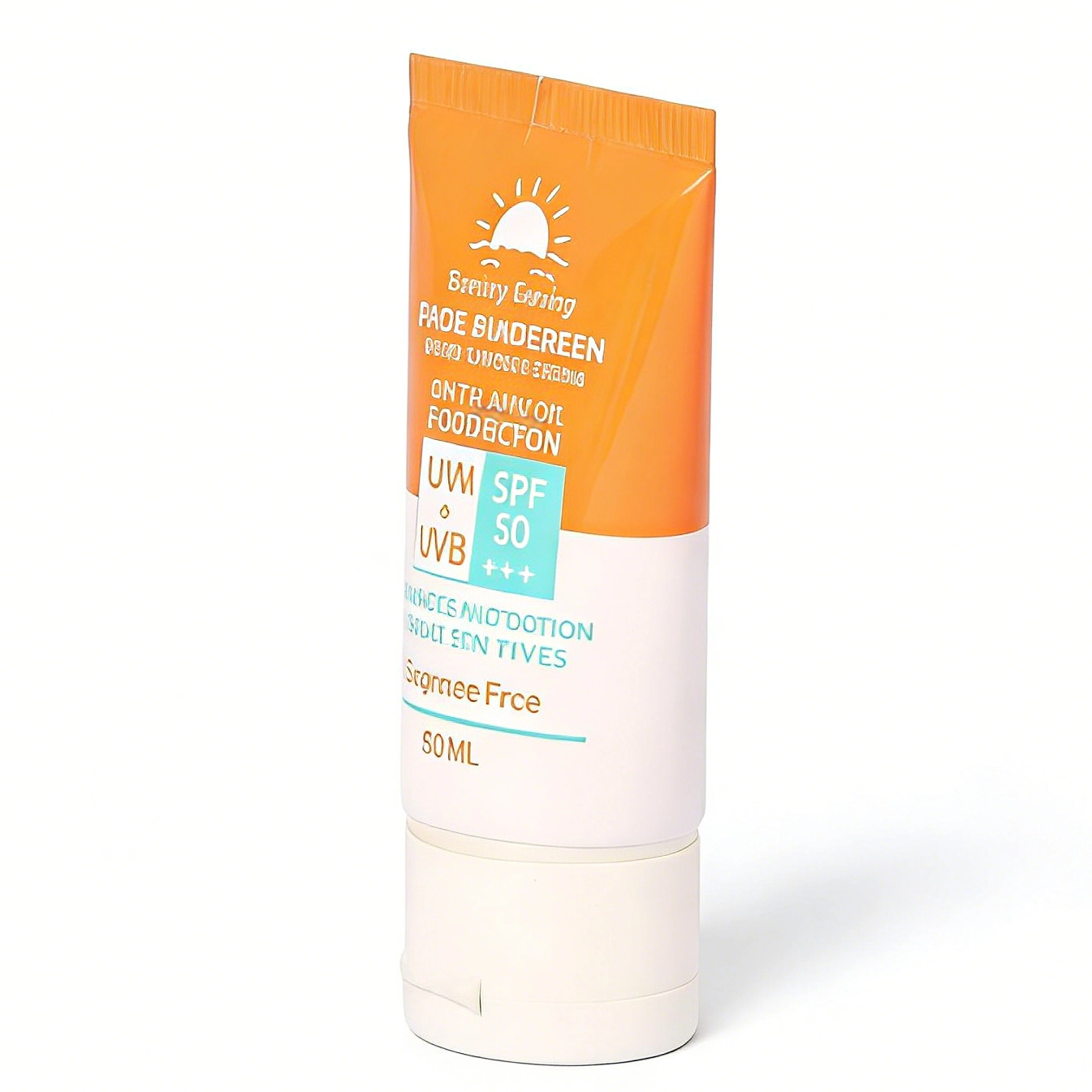 BLES26026 50ml Face Sunscreen SPF 50+++ UVA/UVB Protection | Lightweight, Non-Greasy, Fragrance-Free for All Skin Types