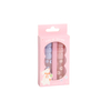BLEA26002 Sheer Shine Lip Gloss Set – 2x4ml Travel-Friendly Duo in PVC Window Gift Box
