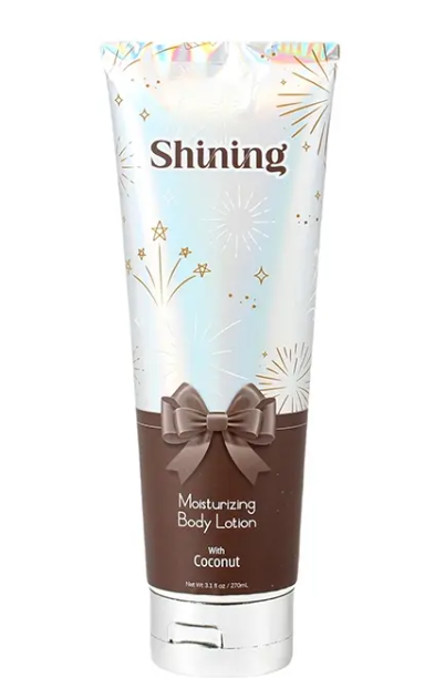 Holiday-Wrapped Coconut Body Lotion for Seasonal Gifting