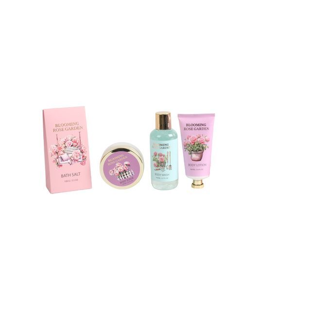 BLBG26002 Spa Ritual Gift Set with Body Lotion Body Wash Body Scrub and Bath Salt