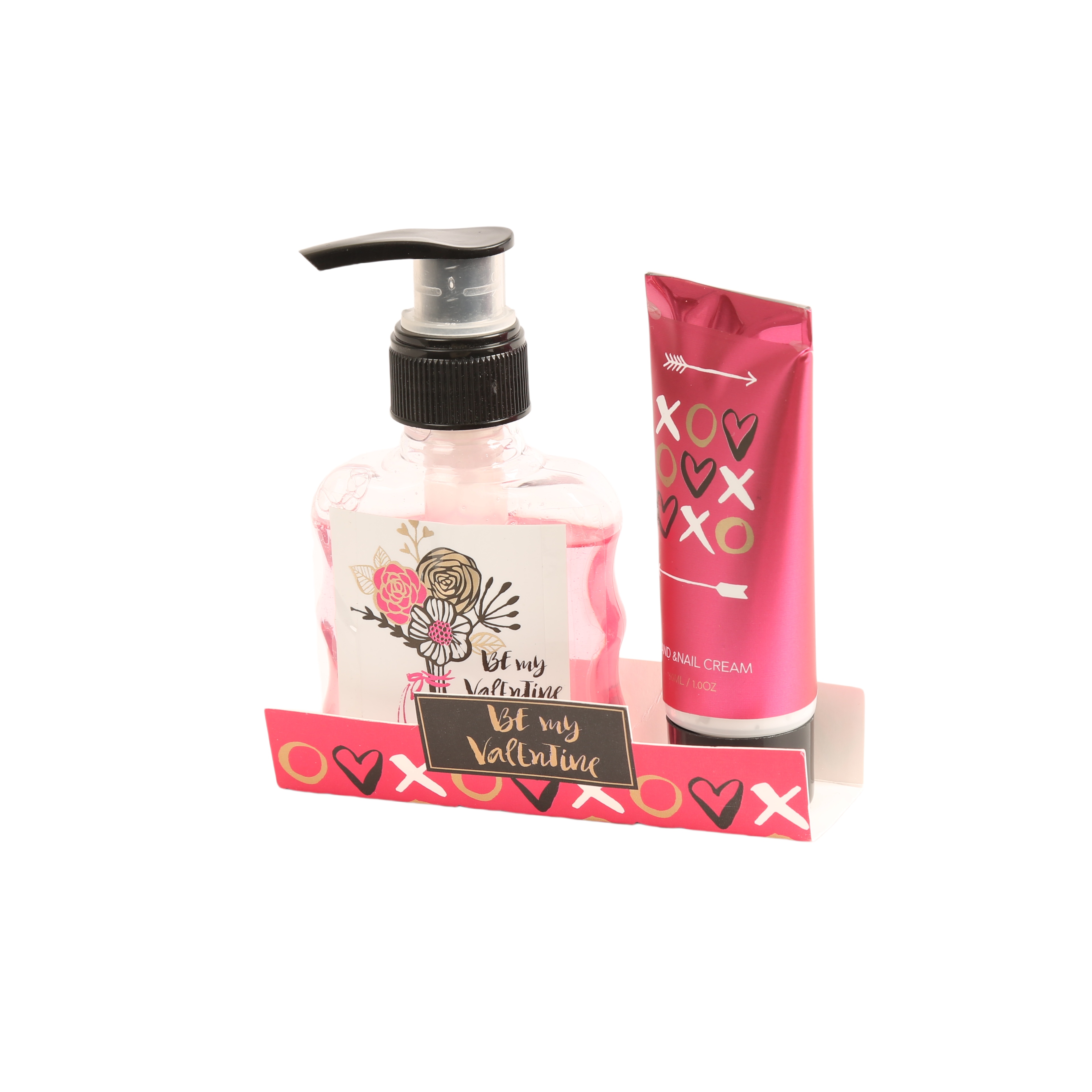 BLVT26014 Travel-Ready Shower Gel & Hand Nail Cream Duo – OPP Bag with Ribbon