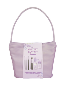 BLMF26016 Makeup Removal & Cleansing Kit – Micellar Water, Face Wash, 5 Brushes & Blender in Gift Bag