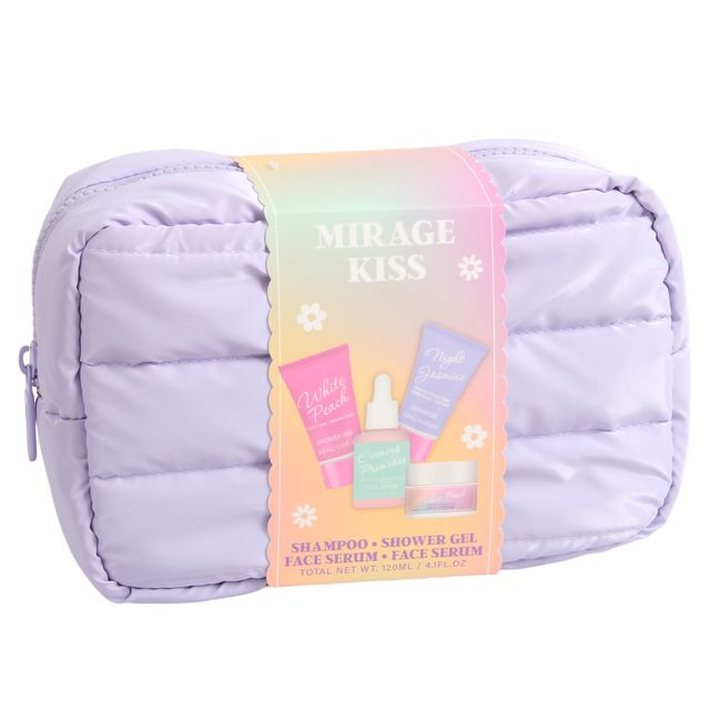 BLMK260013 Essentials Kit – Shampoo, Shower Gel, Face Cream & Face Serum in Cosmetic Bag
