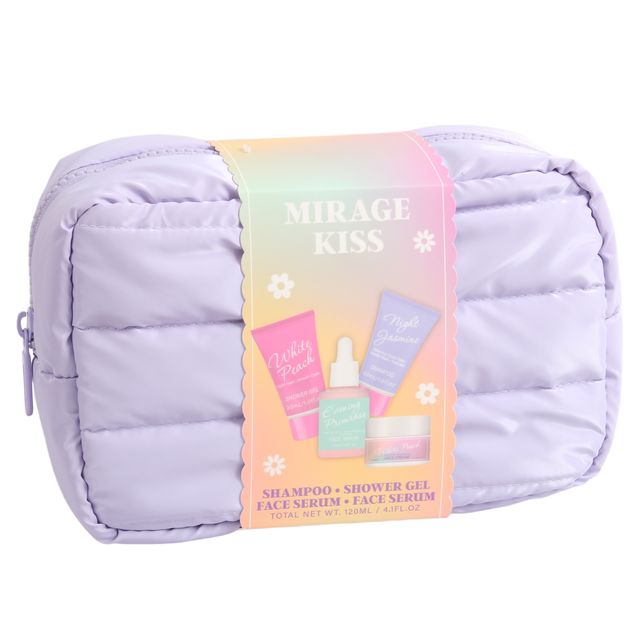 BLMK260013 Essentials Kit – Shampoo, Shower Gel, Face Cream & Face Serum in Cosmetic Bag