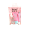 BLSC26008 Complete Facial Skincare Set Face Oil Eye Cream Face Cream with Glass Dropper & Travel Pouch