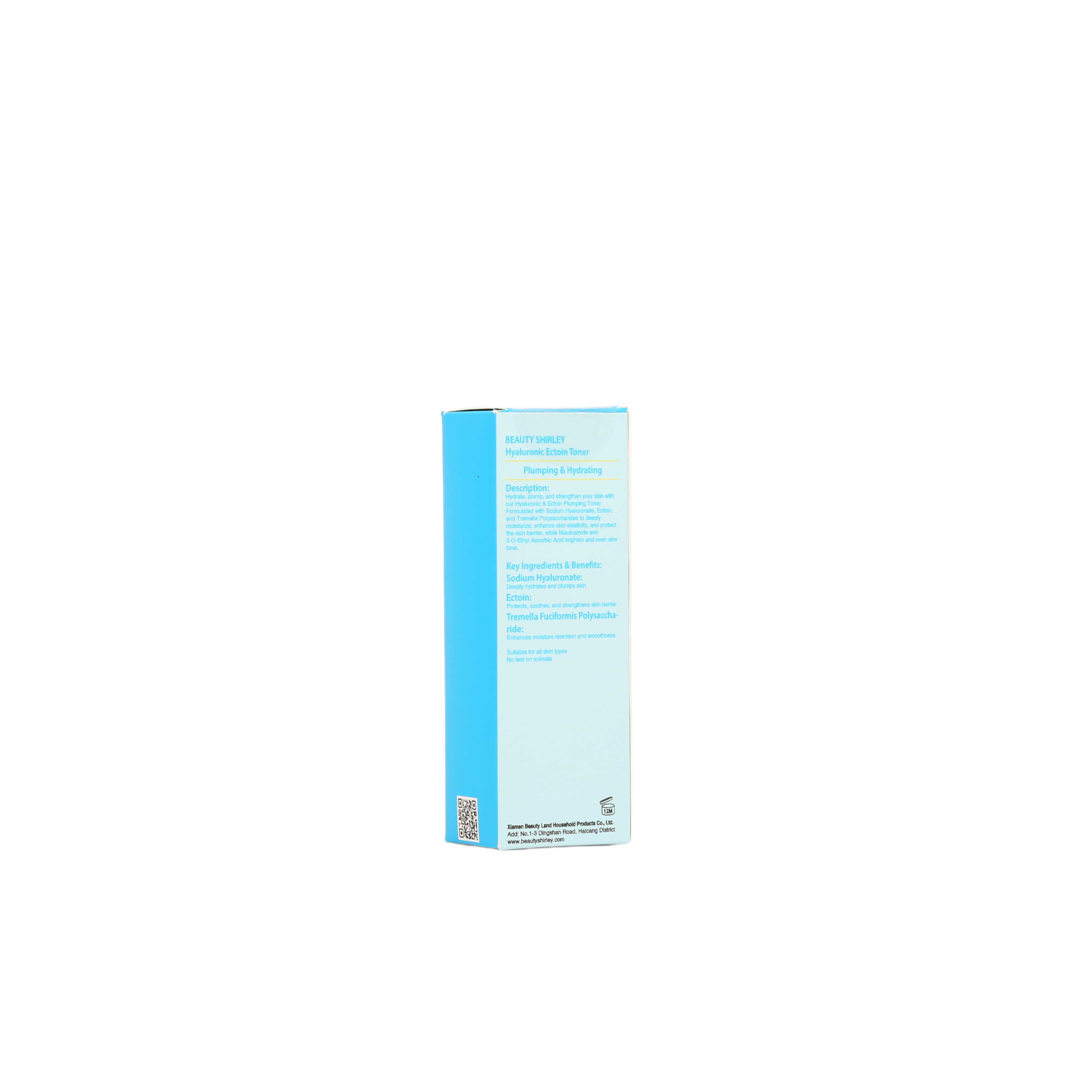 BLDES26012 Hydrating Hyaluronic Ectoin Toner – 150ml Bottle