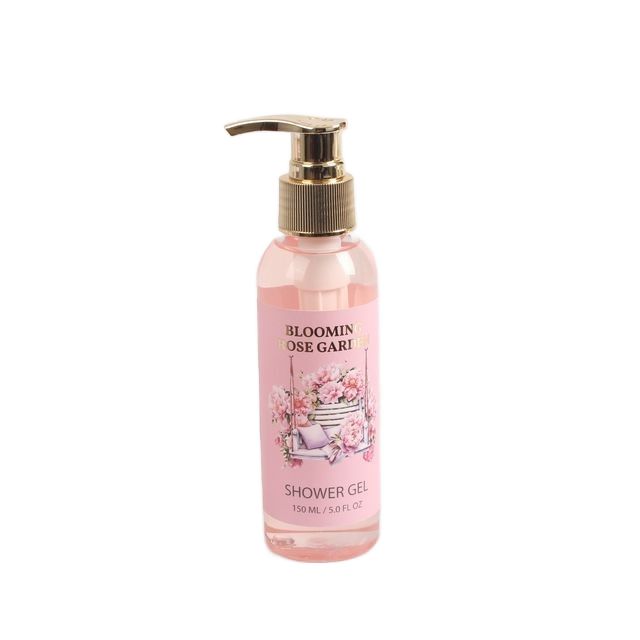 BLBG26011 Shower Gel Body Lotion and Dried Rose Bath Salt Set