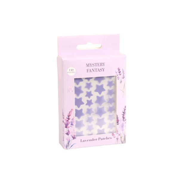 BLMF26004 Calming Lavender Acne Patch Set – 140 Hydrocolloid Patches (5 Sheets)
