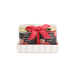BLBF26012 Exfoliating & Nourishing Duo - Body Scrub and Body Butter in Ceramic Tray Gift Set