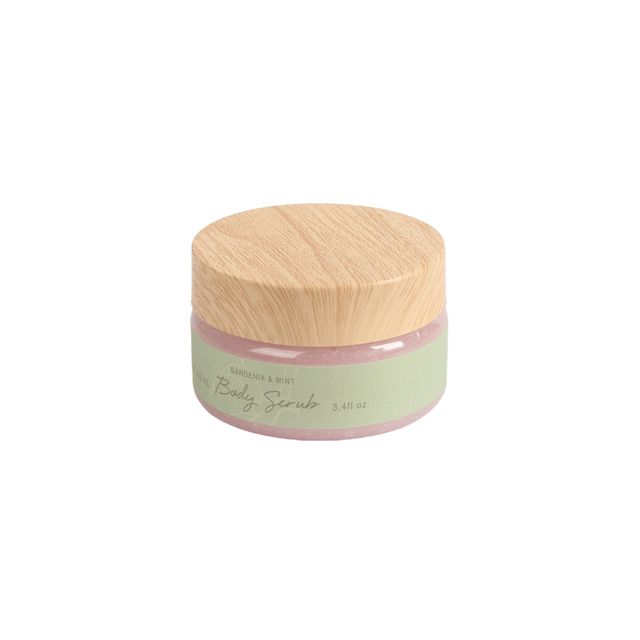 BLGS006 Natural Exfoliation Trio - Sugar & Salt Scrub, Shower Gel & Body Lotion