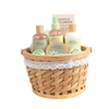 BLGS009 Spa Gift Basket -Body Care Set with Shower Gel, Body Lotion, Body Mist, Scrub, Bath Salt, Fizzer & Loofah