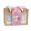 BLBG26017 Hand Cream and Hand Scrub Repair Set with Gloves and Cosmetic Pouch