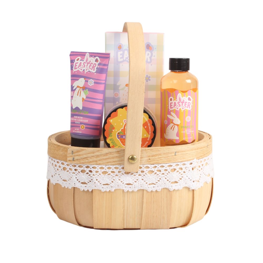 BLEA26016 Complete Spa Bath & Body Gift Set – Shower Gel, Body Lotion, Sugar Scrub & Bath Salt