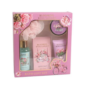 BLBG26002 Spa Ritual Gift Set with Body Lotion Body Wash Body Scrub and Bath Salt
