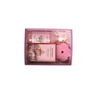 BLBG26005 Bubble Bath & Bath Salt Spa Set with Satin Eye Mask and Flower Sponge