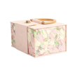 BLBG26015 Diffuser Oil and Scented Candle Set with Reed Sticks in Leather-Handle Gift Box