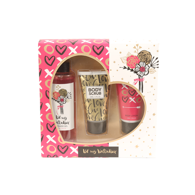 BLVT26006 Complete Body Care Trio – Shower Gel, Body Lotion & Body Scrub Gift Set