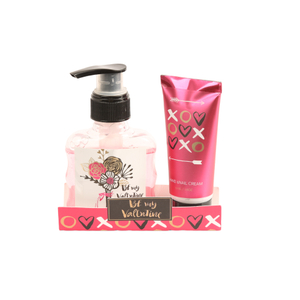 BLVT26014 Travel-Ready Shower Gel & Hand Nail Cream Duo – OPP Bag with Ribbon