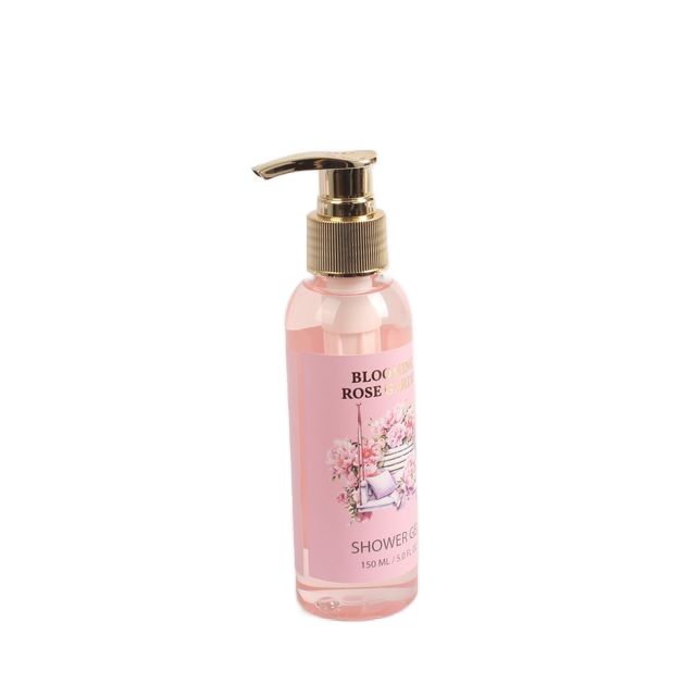 BLBG26011 Shower Gel Body Lotion and Dried Rose Bath Salt Set