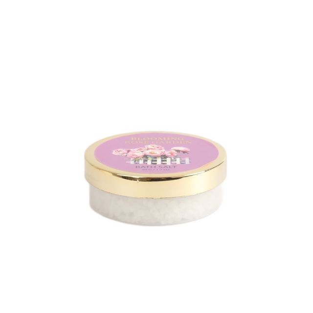 BLBG26010 Shower Gel Body Lotion and Bath Salt Spa Set in Wooden Caddy with Mesh Sponge