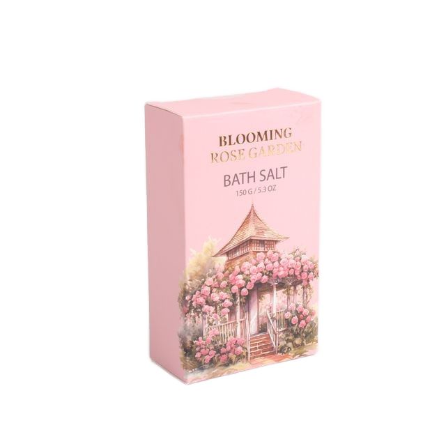 BLBG26005 Bubble Bath & Bath Salt Spa Set with Satin Eye Mask and Flower Sponge