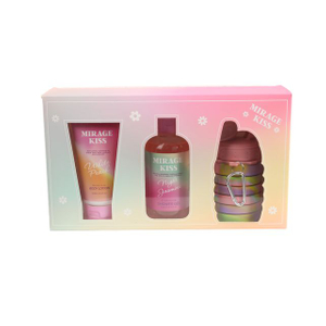 BLMK26003 Hydrating Travel Duo – Shower Gel, Body Lotion & Collapsible Water Bottle in Gift Box
