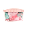 BLSC26010 Complete Foot Care & Pampering Set Foot Scrub Bath Fizzer 4-in-1 Brush with Exfoliating Gloves