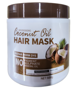 BLCO26003 Professional 500g Hair Mask – Deep Repair & Moisture Treatment in Jar