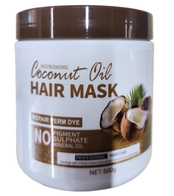 BLCO26003 Professional 500g Hair Mask – Deep Repair & Moisture Treatment in Jar