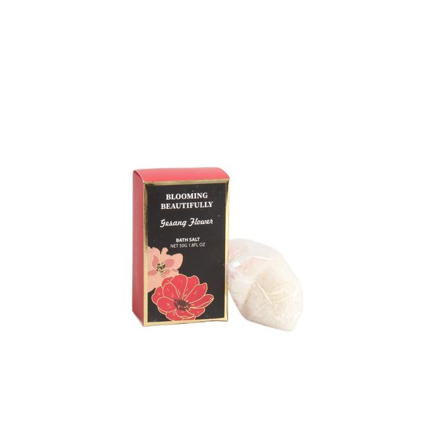 BLBF26014 Luxury Wooden Tray Gift Set - Shower Gel, Body Lotion, Bath Salt, Soap Flowers & Towel
